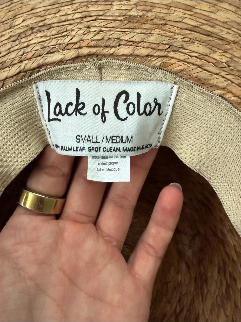 Lack of Color, US Palma Wide Fedora
